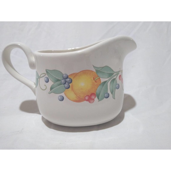 Corelle Coordinates stoneware abundance chutney gravy boat and saucer - Picture 2 of 7